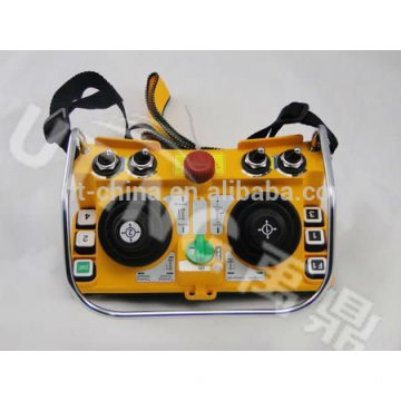 Ningbo Uting 2015 new products telecontrol F24-60 telecrane radio industrial remote control joystick